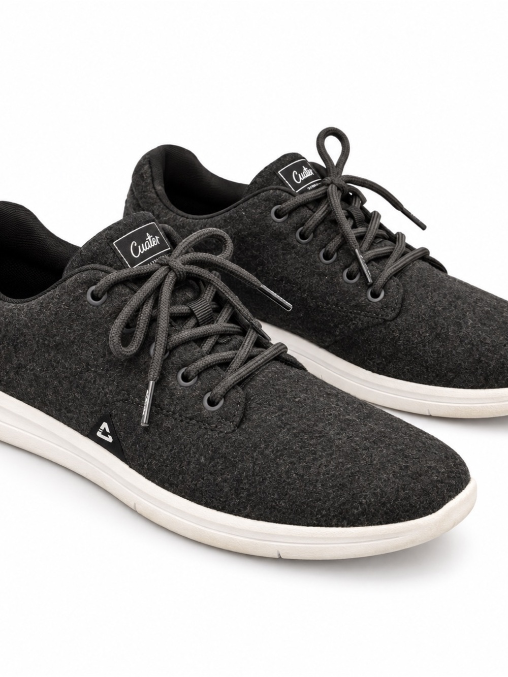 TravisMathew Cuater The Daily Wool Shoes Black Men’s Size 12 Sneakers